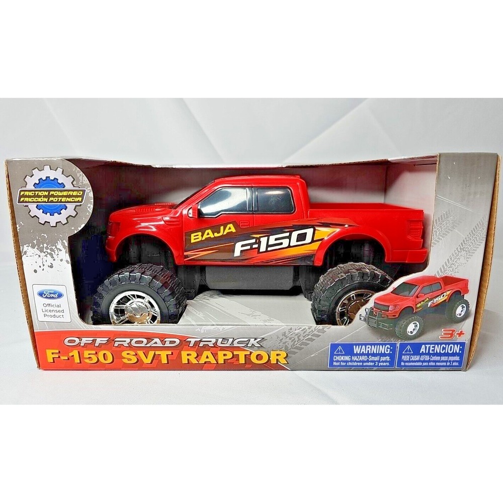 Ford Off Road Truck F-150 SVT Raptor toy car baja Red New Toy Truck‎ Friction
